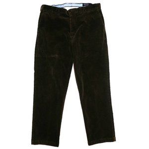 Mens Polo Ralph Lauren Corduroy Pants Brown 36x30